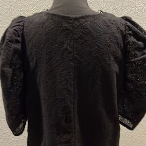 L.N.V size large super cute black dress